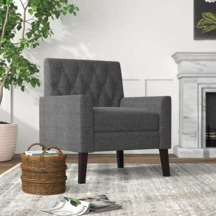 BlissfulBoulevard Modern Haven Armchair