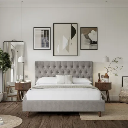 Upholstered Monica Bed