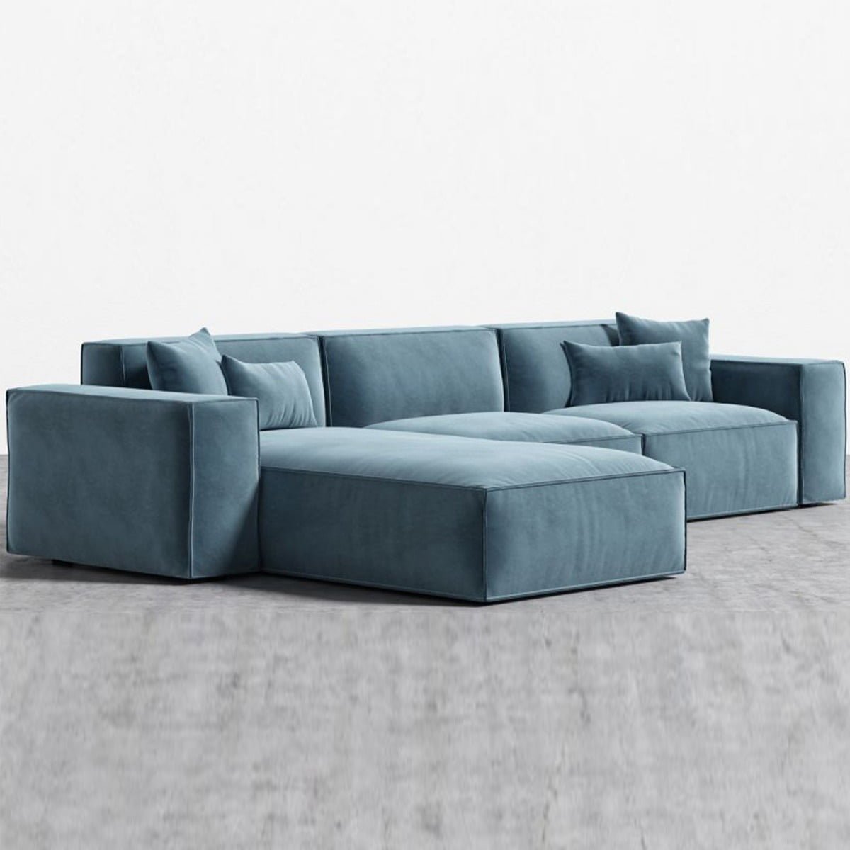 Maxi Puff L Shape Sofa Maxi Puff L Shape Sofa