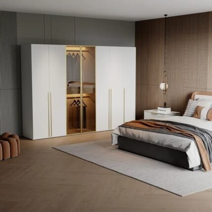 Nazario 7 Doors Wardrobe