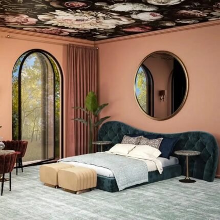 Modular Headboard Elegance Bed