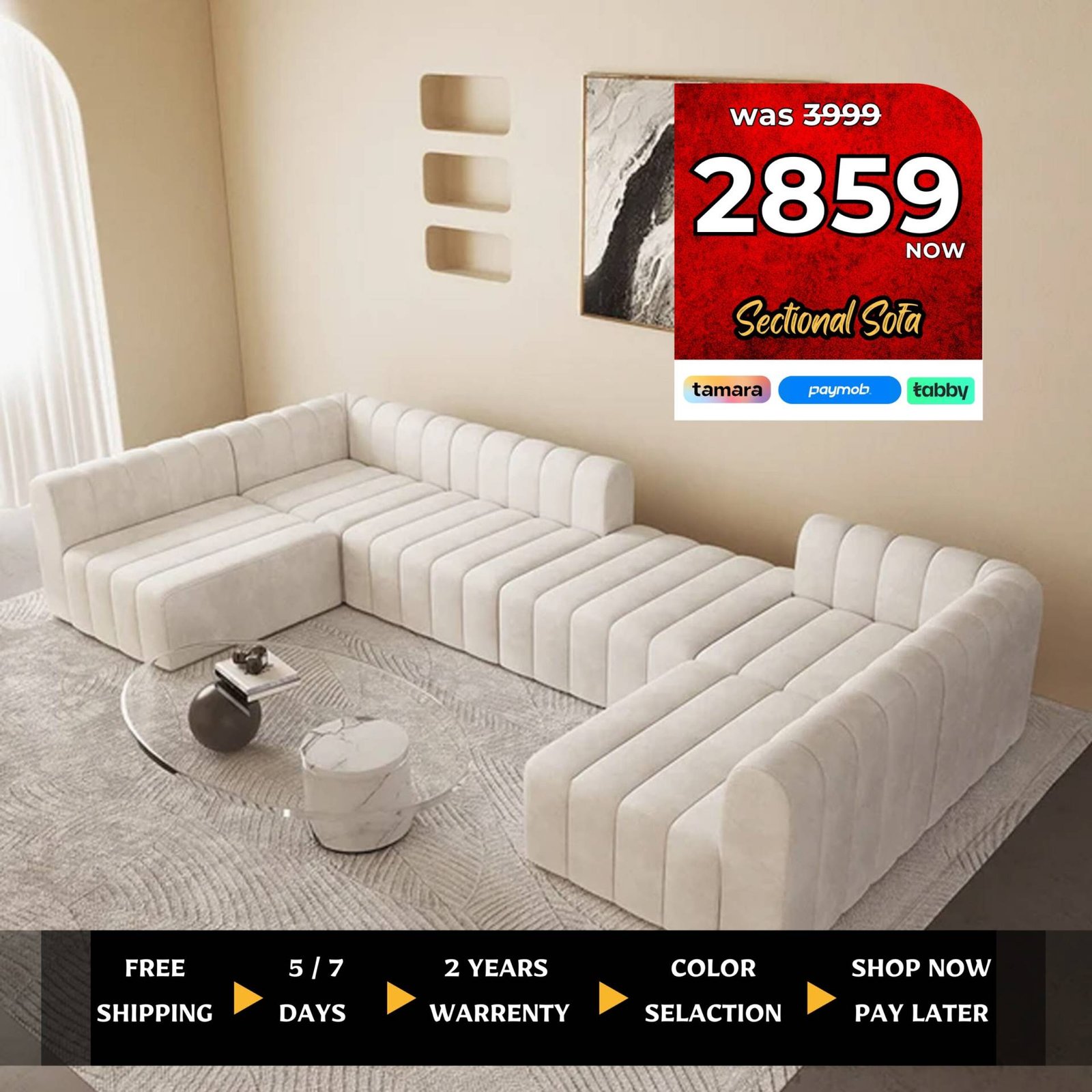 winter sale 35% off furniture in UAE Dubai